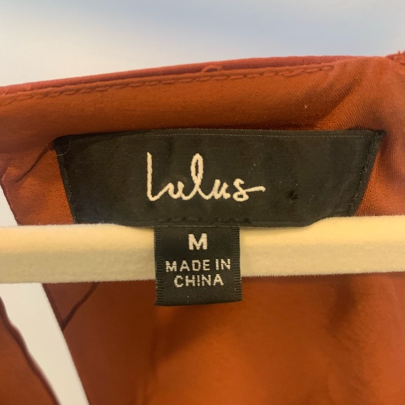 Lulu's Terracotta Mini Dress - Picture 3 of 4